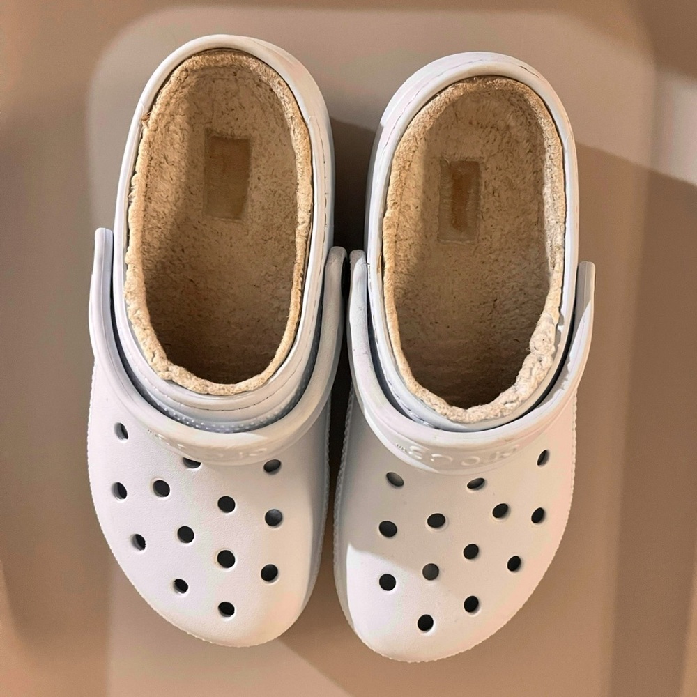 Crocs Classic Lined Clog Blue Calcite